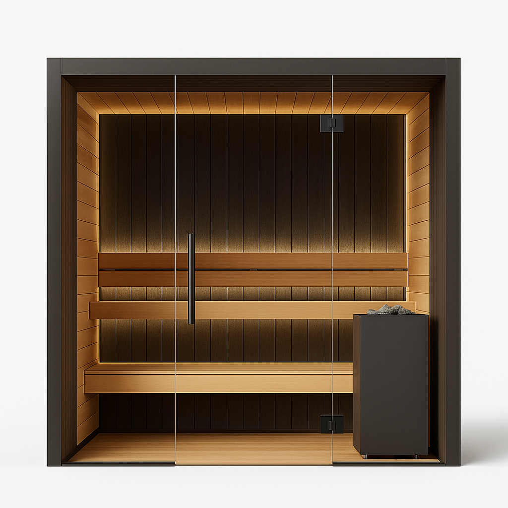 ObsidianTherm Halo Noir 3 Dry Sauna