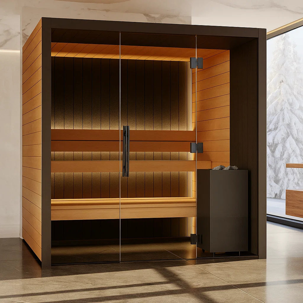 ObsidianTherm Halo Noir 3 Dry Sauna