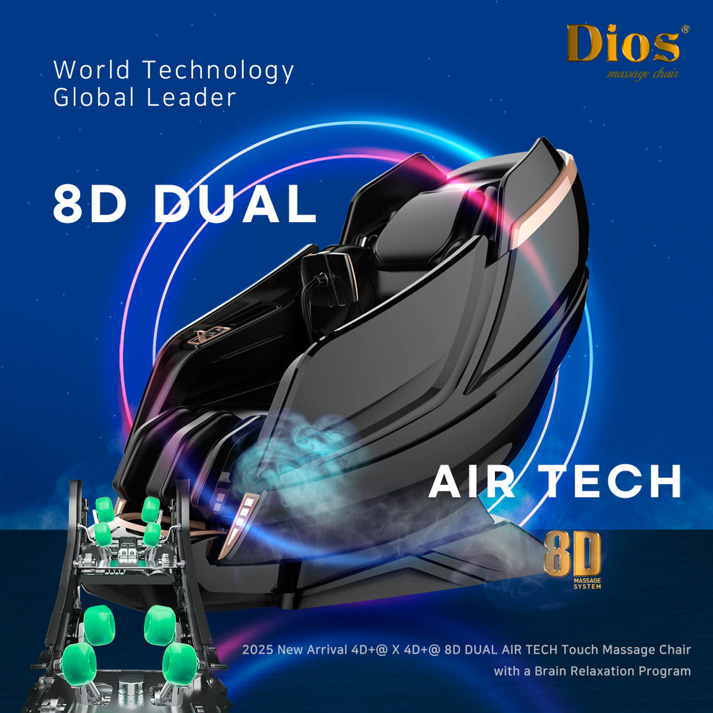 8D AI Dual Roller System Dios -1288 Massage Chair