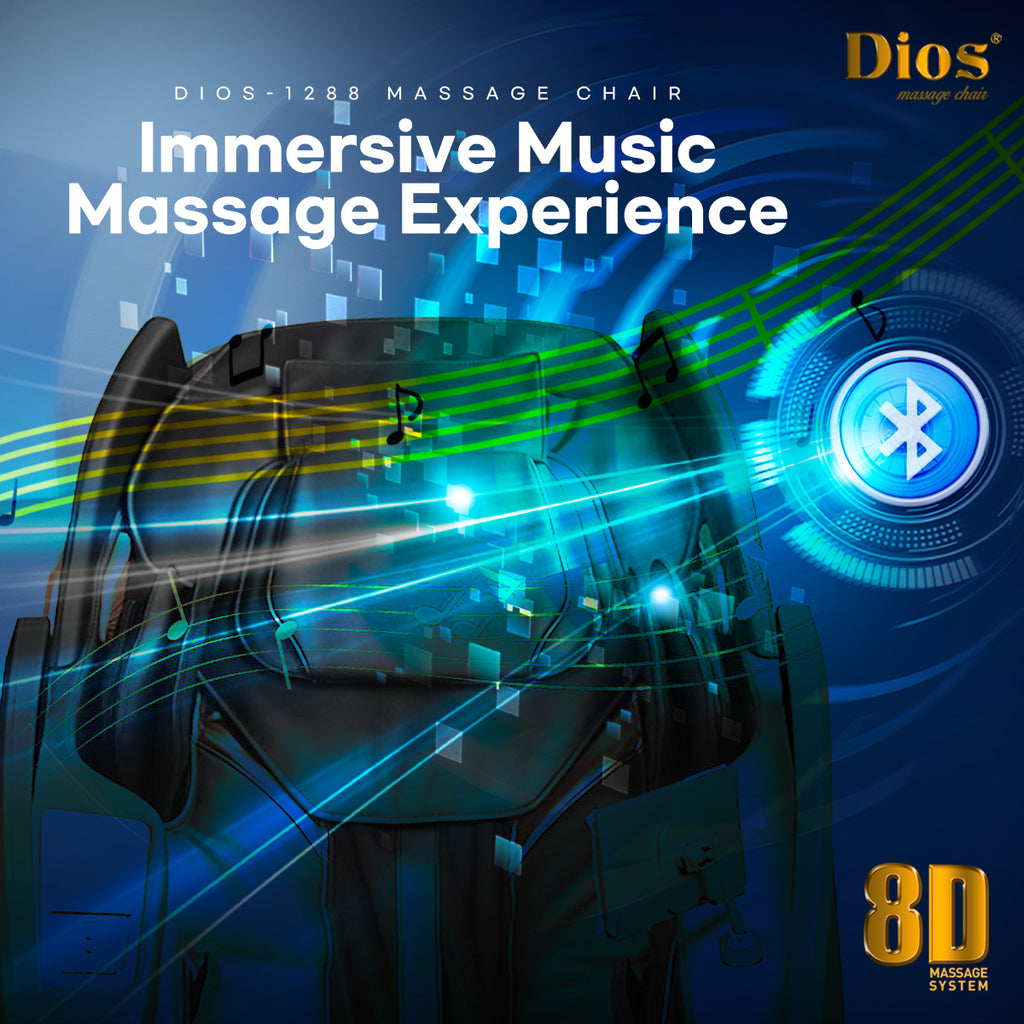 8D AI Dual Roller System Dios -1288 Massage Chair