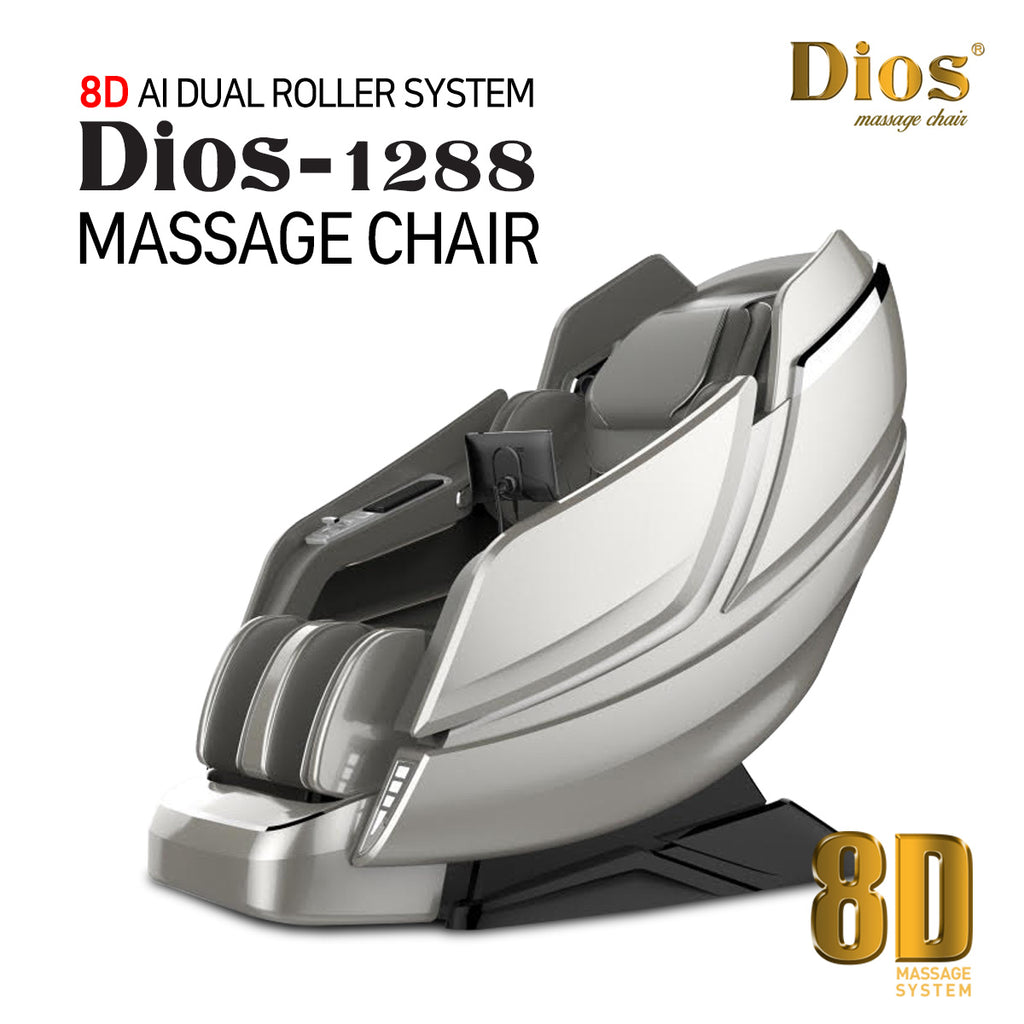 8D AI Dual Roller System Dios -1288 Massage Chair